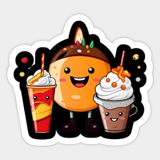 kawaii  junk food T-Shirt cute  funny Sticker